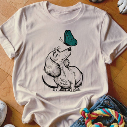 Dachshund Butterfly Shirt - The Pawsitive Initiative