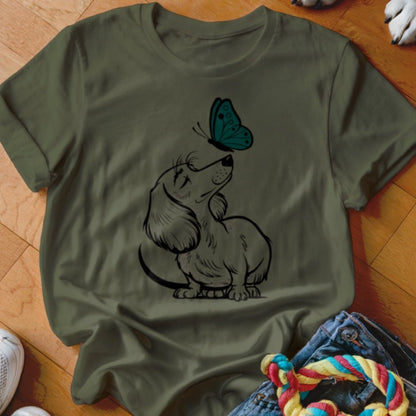 Dachshund Butterfly Shirt - The Pawsitive Initiative