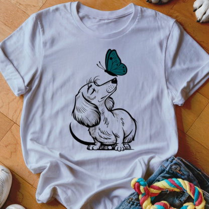 Dachshund Butterfly Shirt - The Pawsitive Initiative