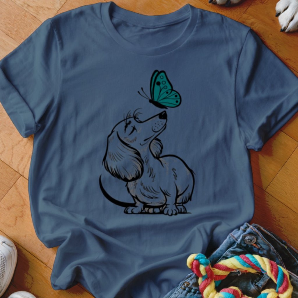 Dachshund Butterfly Shirt - The Pawsitive Initiative