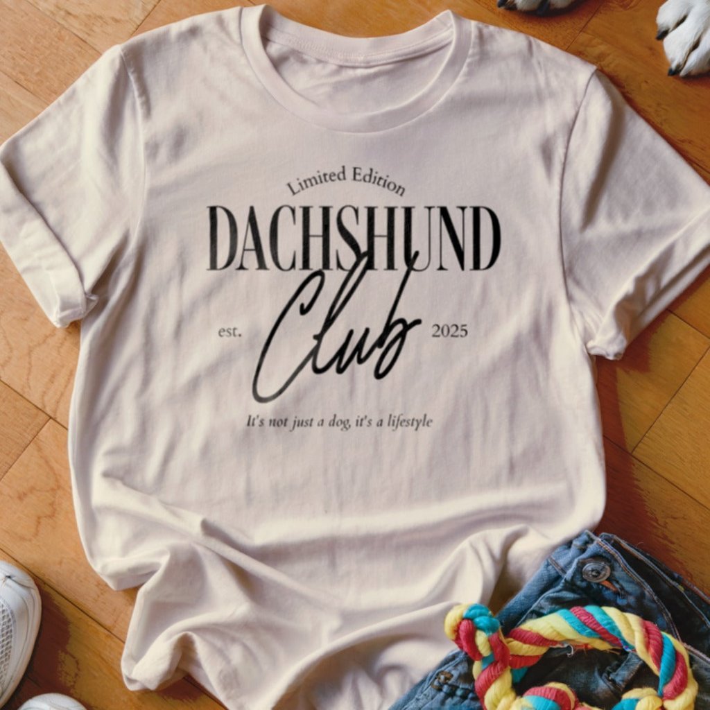 Dachshund Club Shirt - The Pawsitive Initiative
