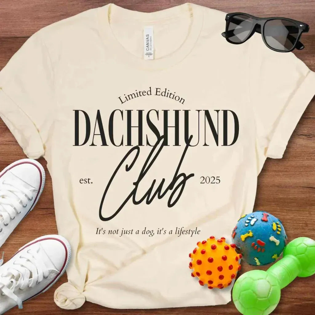 Dachshund Club Shirt - The Pawsitive Initiative