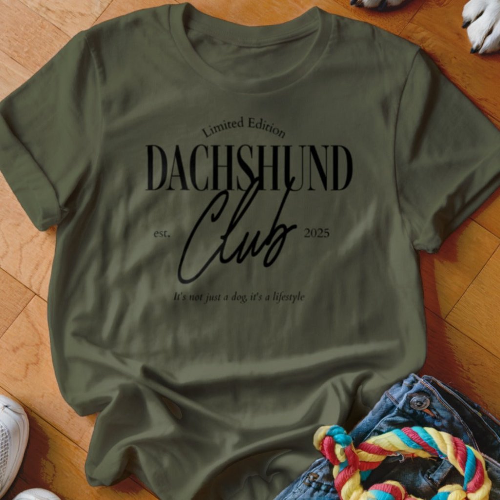 Dachshund Club Shirt - The Pawsitive Initiative