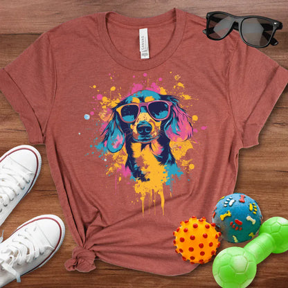 Dachshund Color Splash Shirt - The Pawsitive Initiative