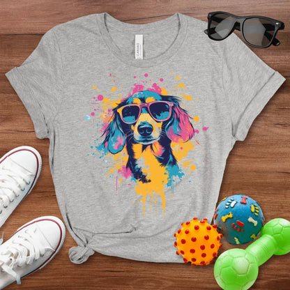 Dachshund Color Splash Shirt - The Pawsitive Initiative