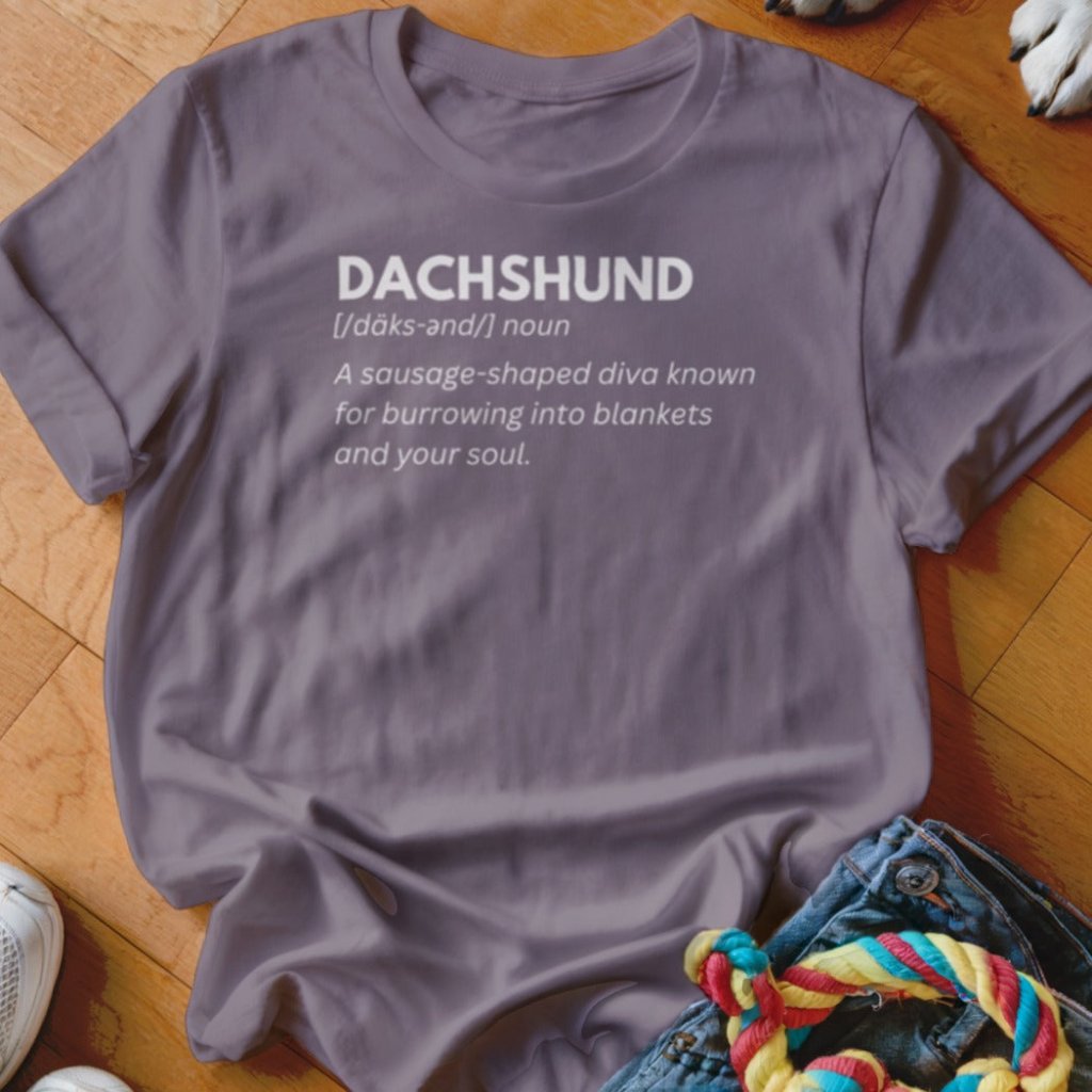 Dachshund Definition Shirt - The Pawsitive Initiative