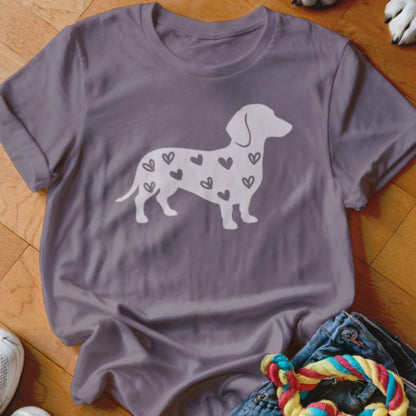 Dachshund Hearts Shirt - The Pawsitive Initiative