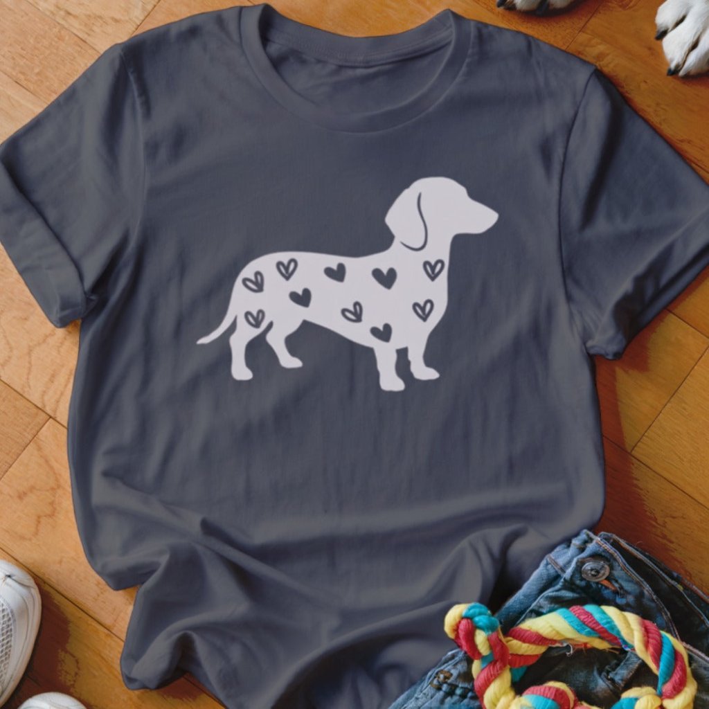 Dachshund Hearts Shirt - The Pawsitive Initiative