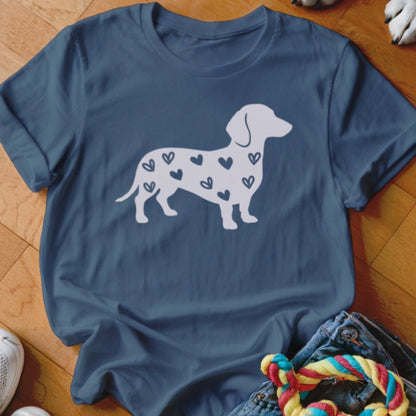 Dachshund Hearts Shirt - The Pawsitive Initiative