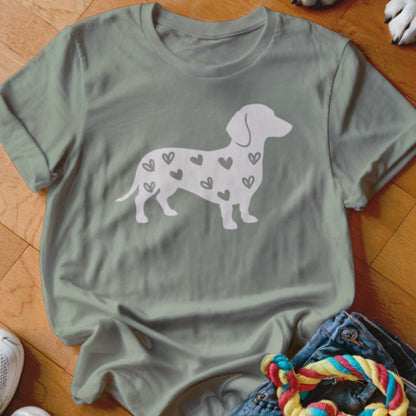 Dachshund Hearts Shirt - The Pawsitive Initiative