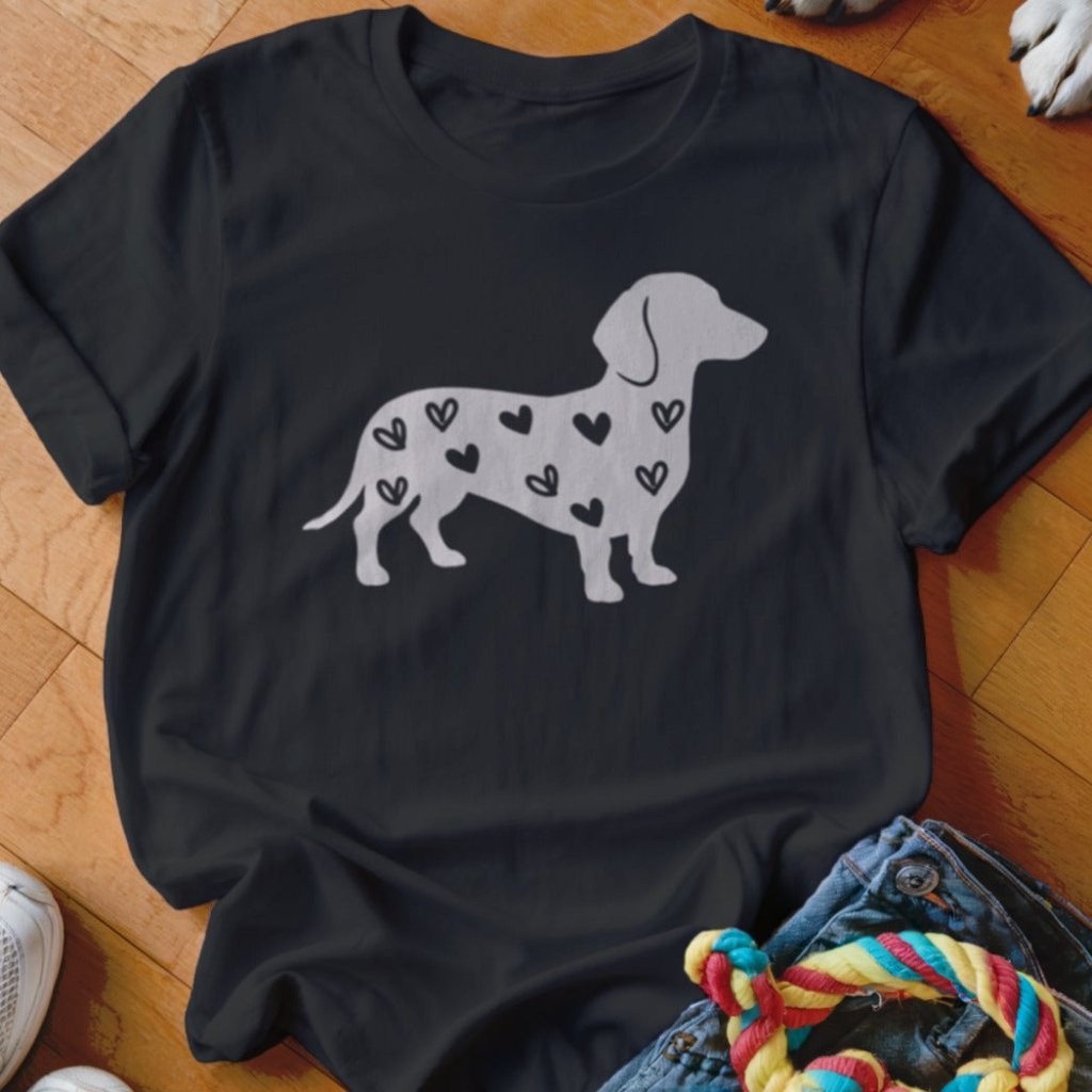 Dachshund Hearts Shirt - The Pawsitive Initiative