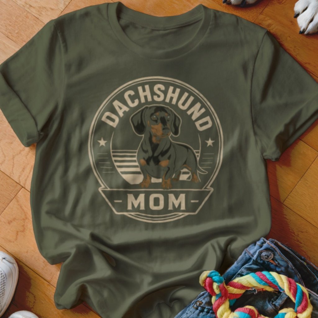 Dachshund Mom Shirt - The Pawsitive Initiative