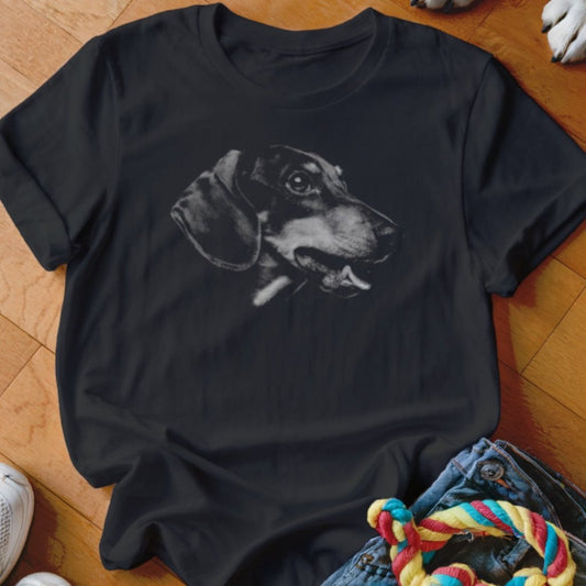 Dachshund Silhouette Shirt - The Pawsitive Initiative