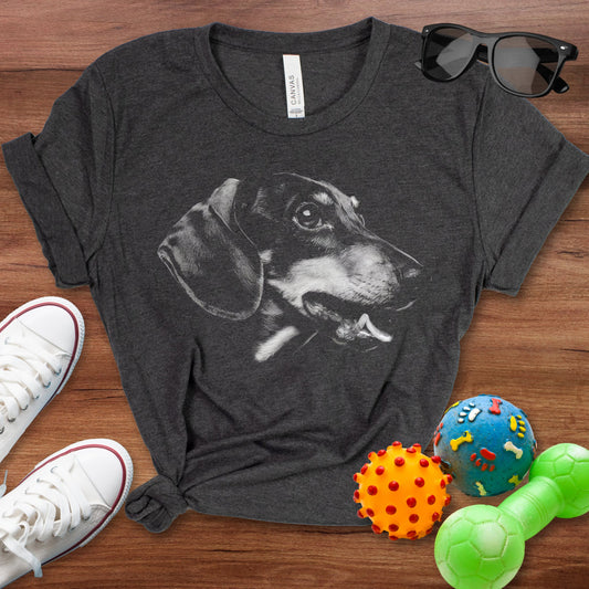 Dachshund Silhouette Shirt - The Pawsitive Initiative