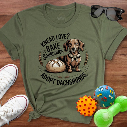 Dachshund Sourdough Shirt - The Pawsitive Initiative