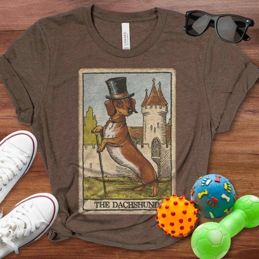 Dachshund Tarot Card Shirt - The Pawsitive Initiative