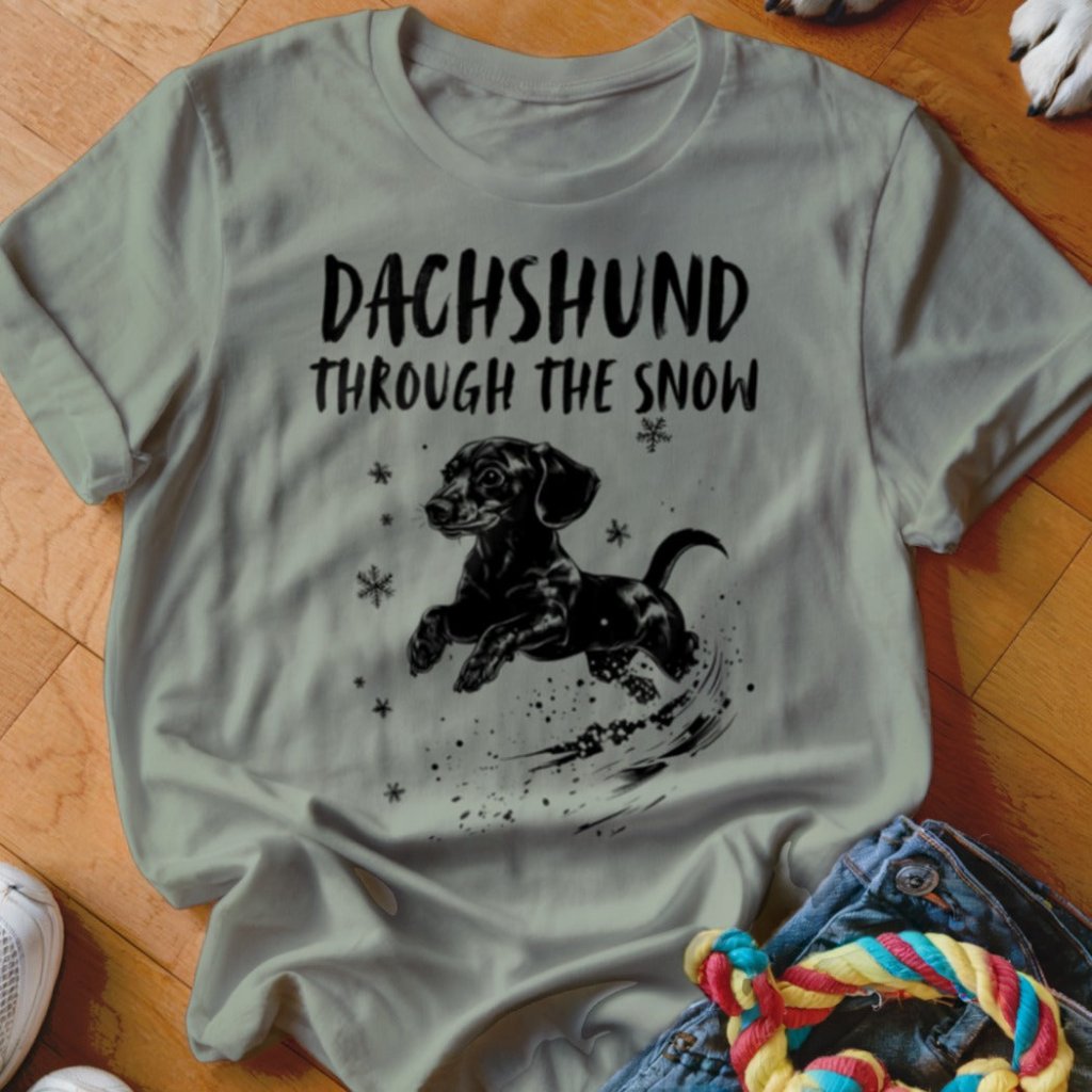 Dachshund Through the Snow Shirt - The Pawsitive Initiative