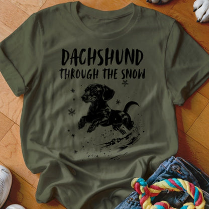 Dachshund Through the Snow Shirt - The Pawsitive Initiative