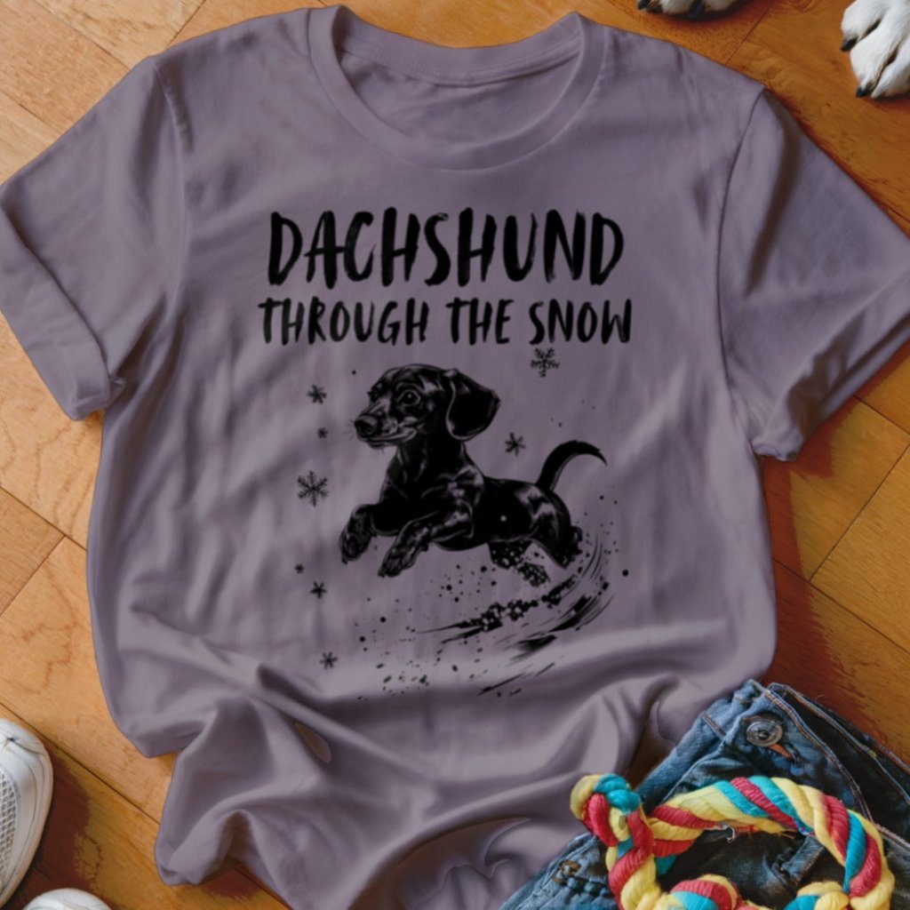 Dachshund Through the Snow Shirt - The Pawsitive Initiative