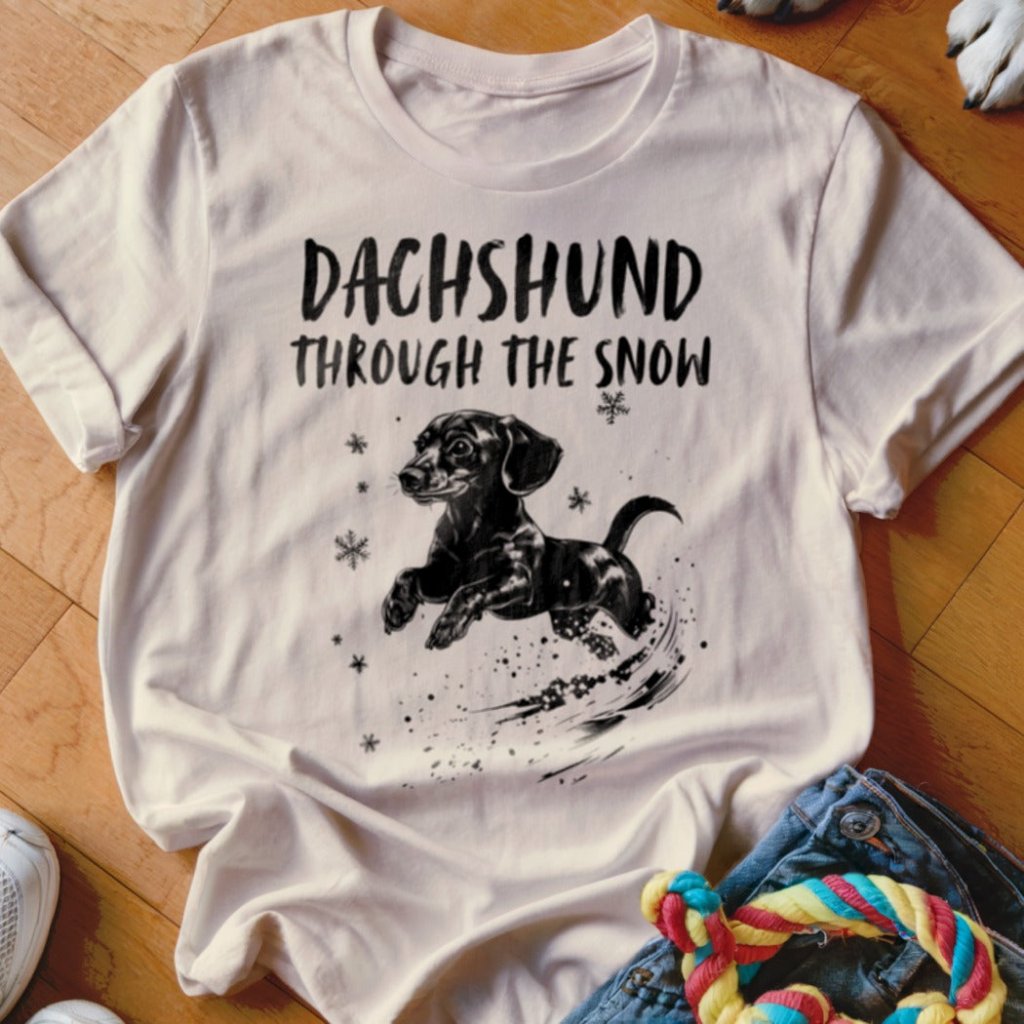 Dachshund Through the Snow Shirt - The Pawsitive Initiative