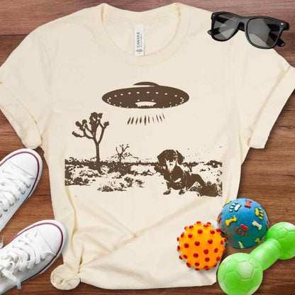 Dachshund UFO Shirt - The Pawsitive Initiative