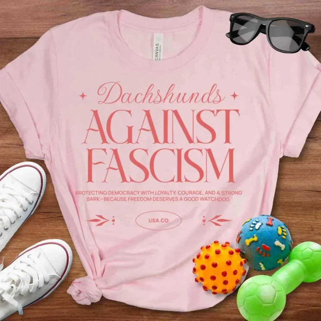 Dachshunds Against Shirt - The Pawsitive Initiative
