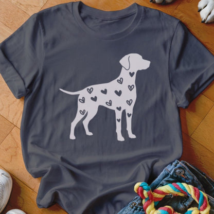 Dalmatian Hearts Shirt - The Pawsitive Initiative