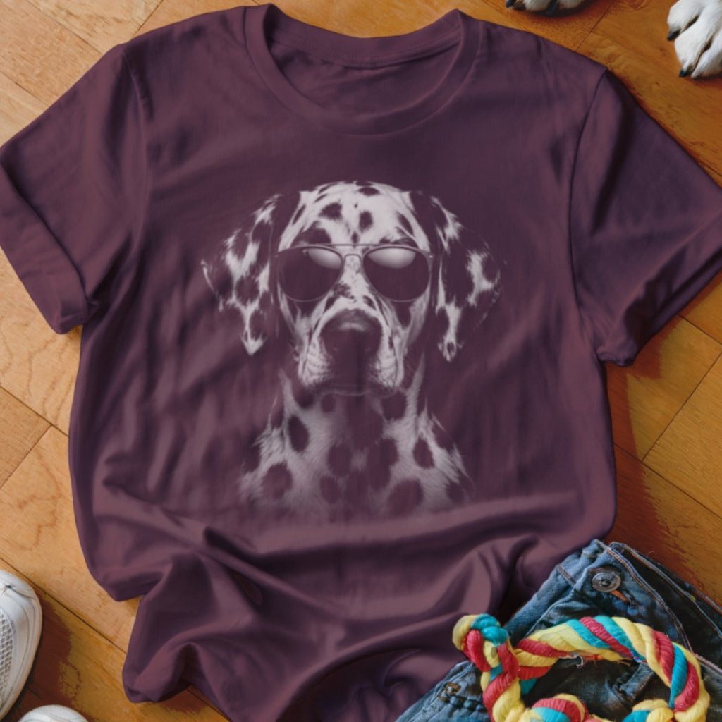 Dalmatian in Aviators Shirt - The Pawsitive Initiative