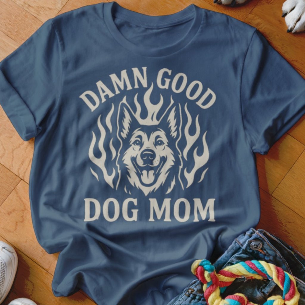 Damn Good Dog Mom Shirt - The Pawsitive Initiative
