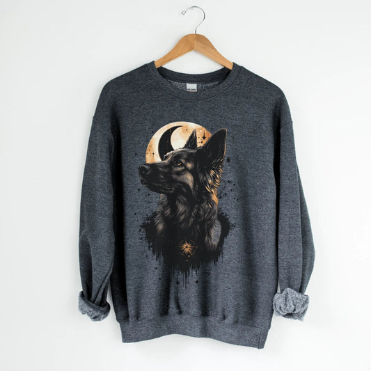 Dark Moon Shepherd Sweatshirt - The Pawsitive Initiative
