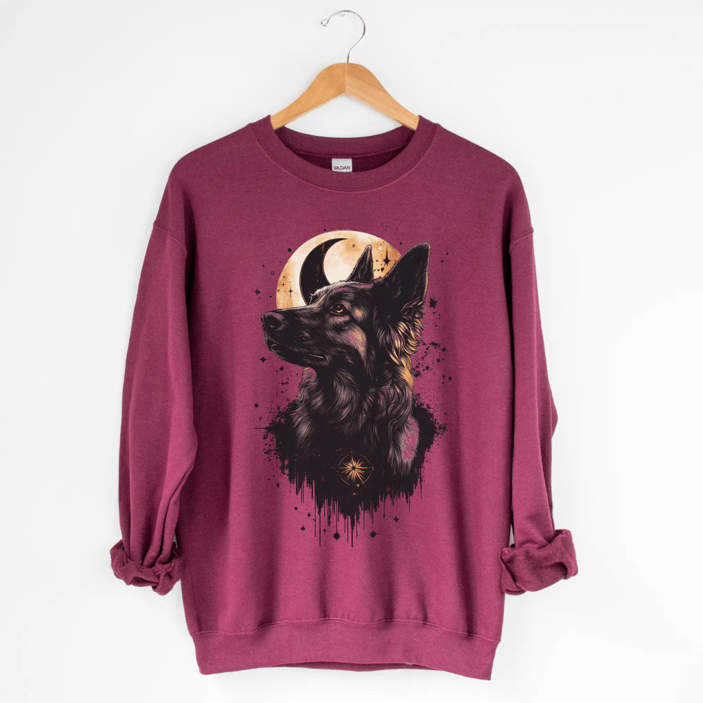 Dark Moon Shepherd Sweatshirt - The Pawsitive Initiative