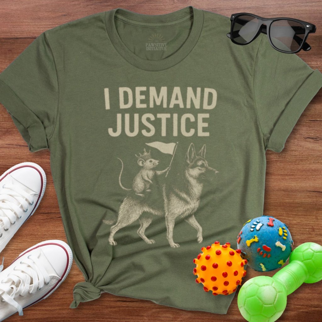 Demand Justice Shirt - The Pawsitive Initiative