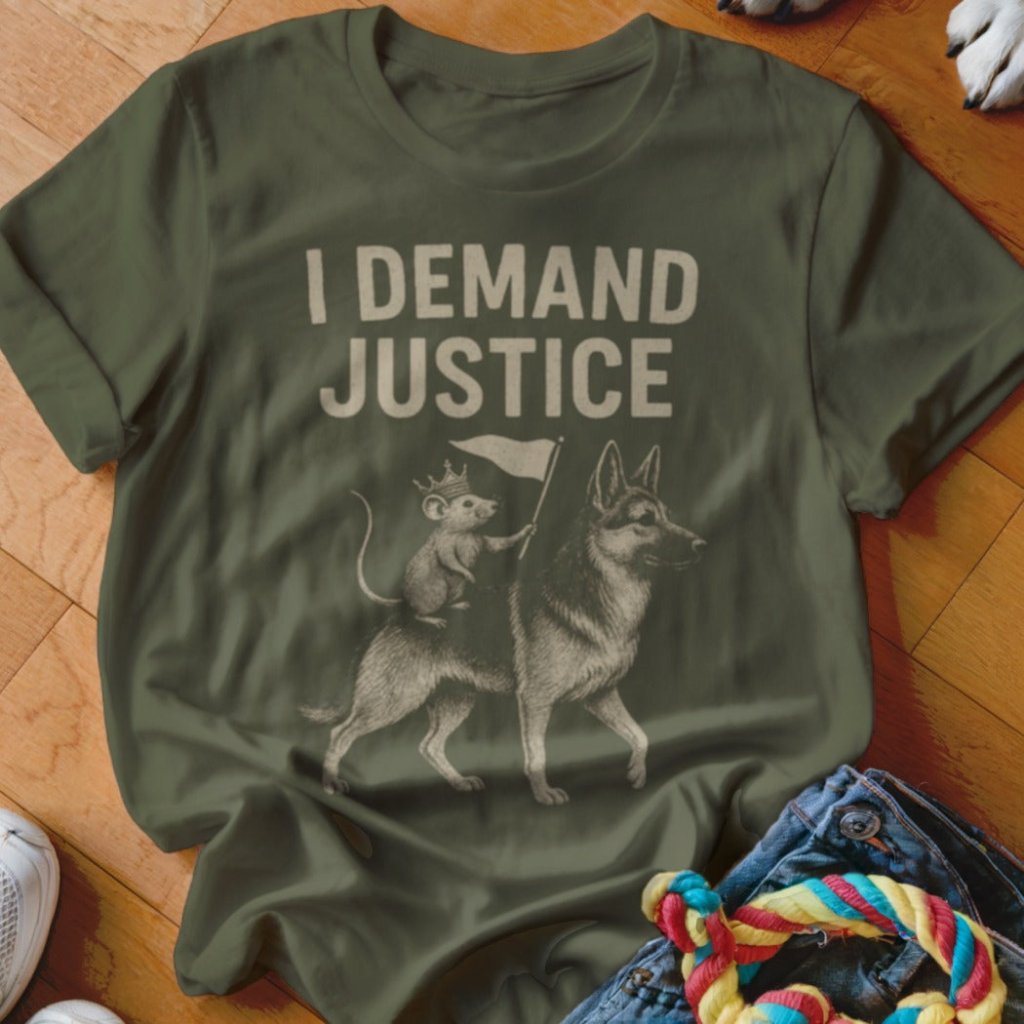 Demand Justice Shirt - The Pawsitive Initiative