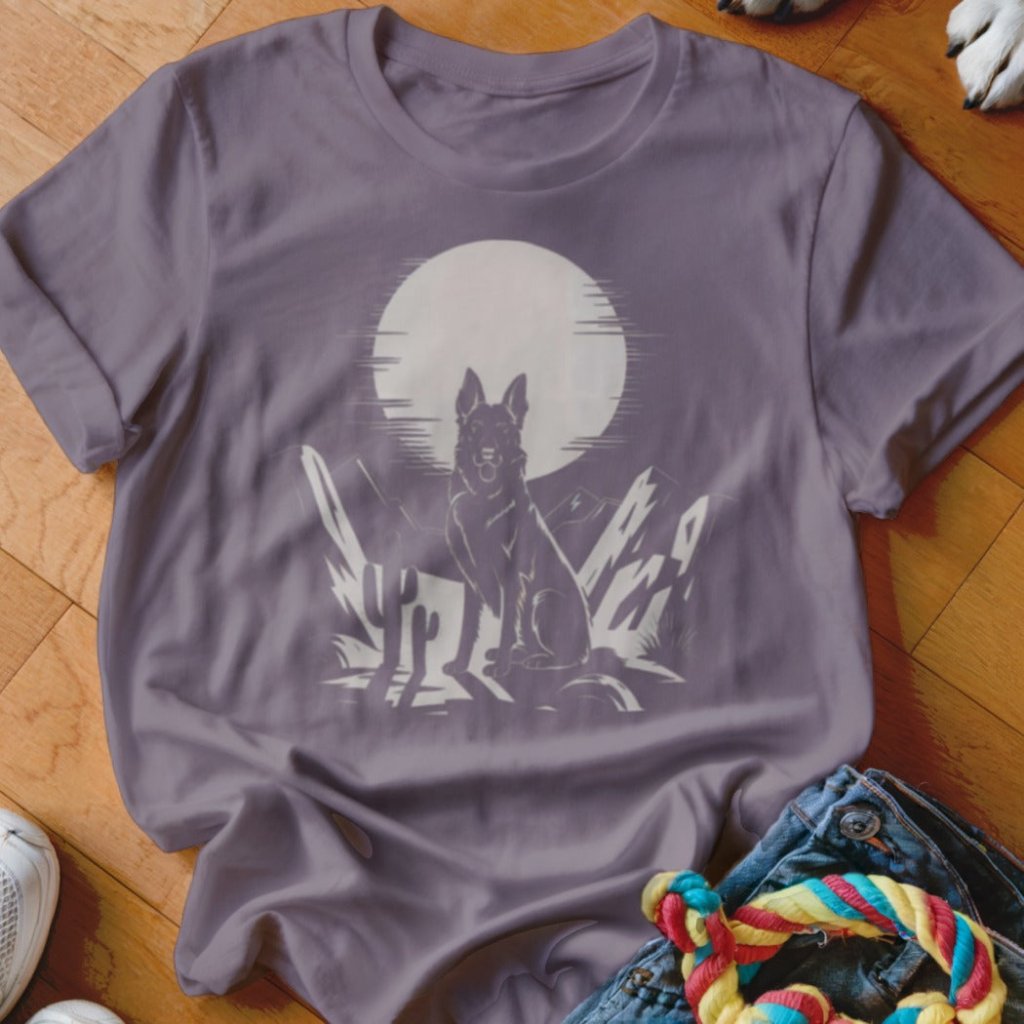 Desert GSD Shirt - The Pawsitive Initiative