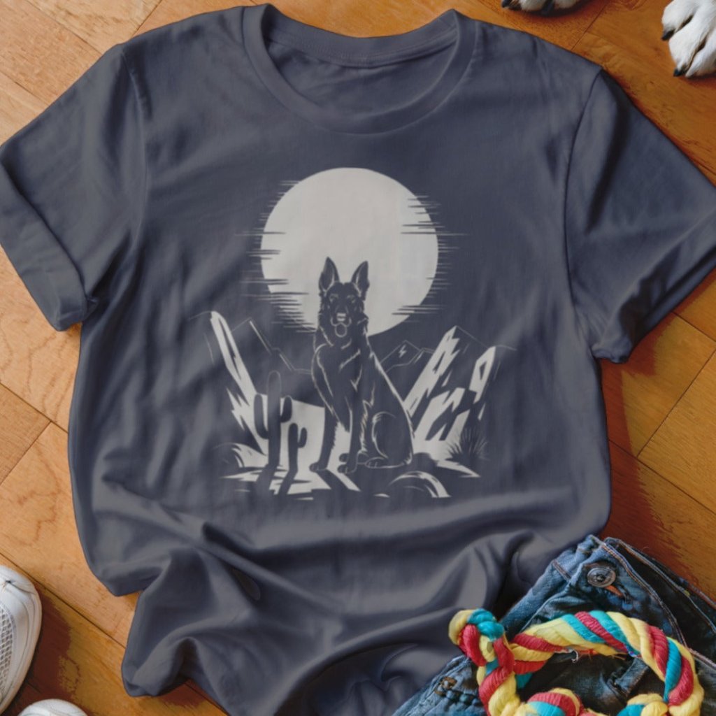 Desert GSD Shirt - The Pawsitive Initiative