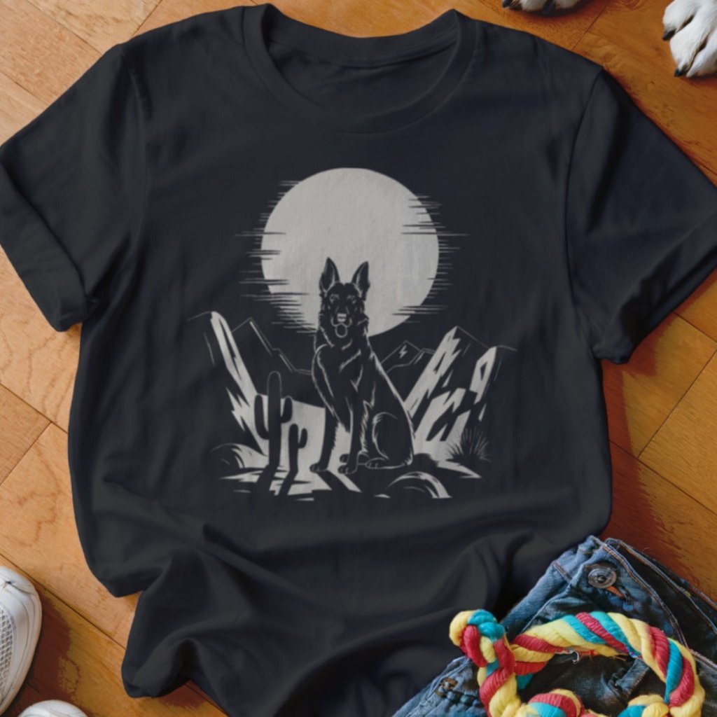 Desert GSD Shirt - The Pawsitive Initiative