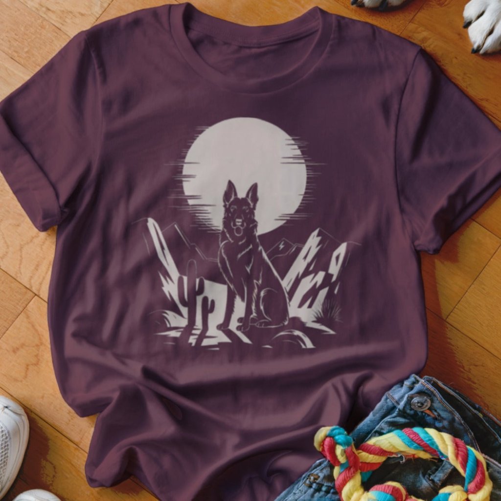 Desert GSD Shirt - The Pawsitive Initiative