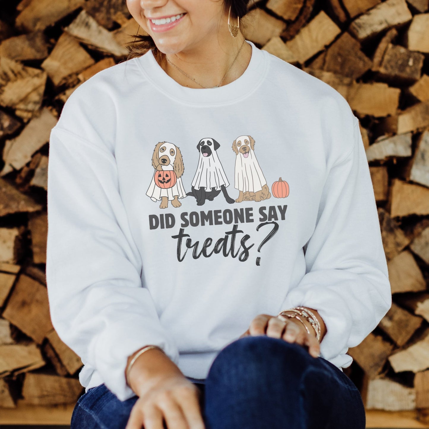 Did Someone Say Treats Sweatshirt - The Pawsitive Initiative