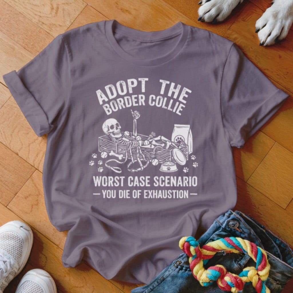 Die of Exhaustion Shirt - The Pawsitive Initiative