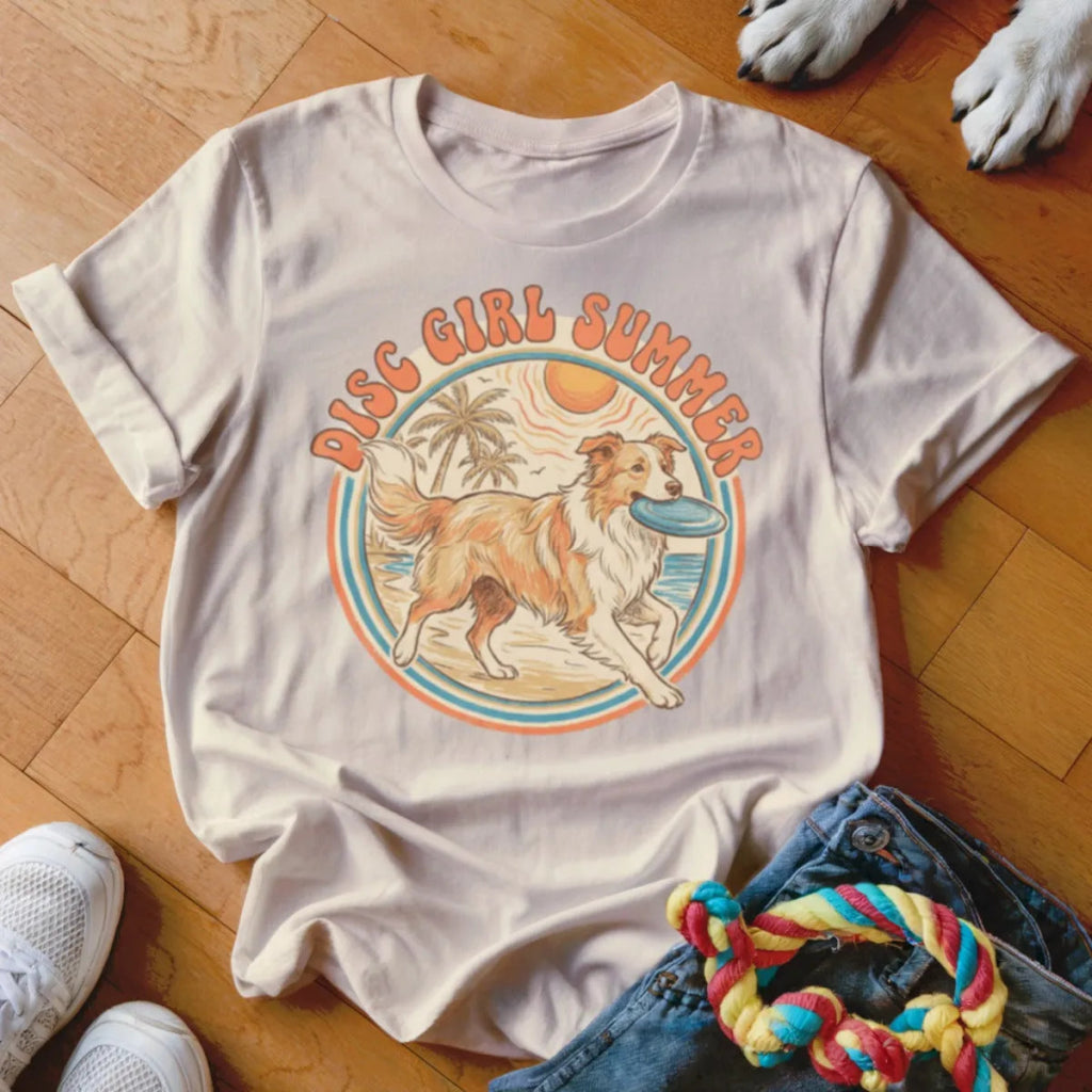 Disc Girl Summer Shirt - The Pawsitive Initiative
