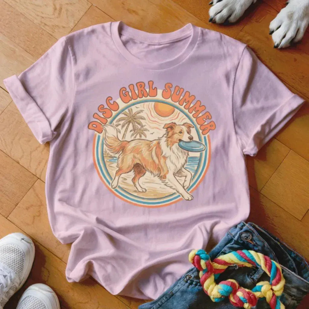 Disc Girl Summer Shirt - The Pawsitive Initiative