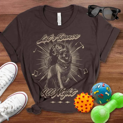 Disco Shepherd Shirt - The Pawsitive Initiative
