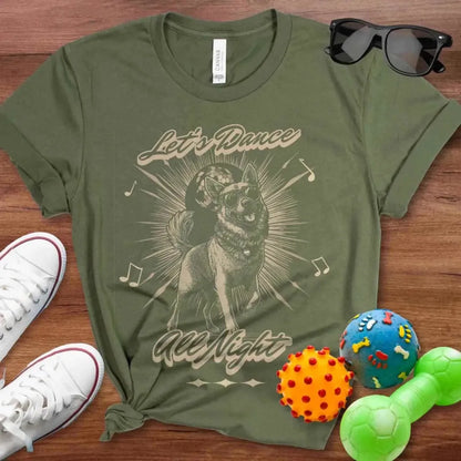 Disco Shepherd Shirt - The Pawsitive Initiative