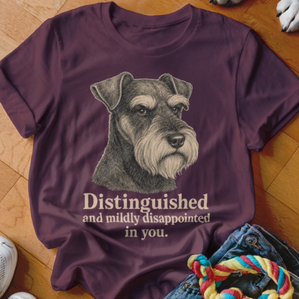 Distinguished And Mildly Disappointed Shirt - The Pawsitive Initiative