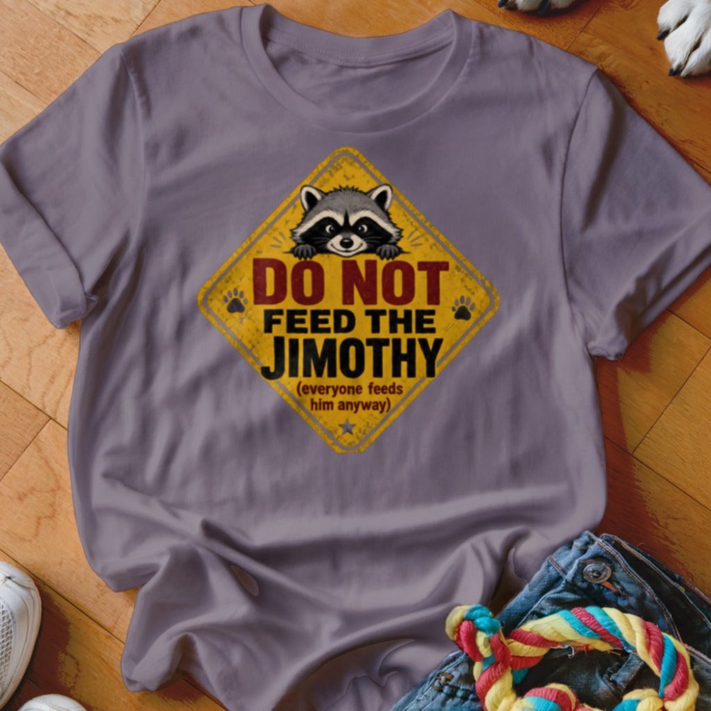DO NOT FEED THE JIMOTHY Shirt - The Pawsitive Initiative