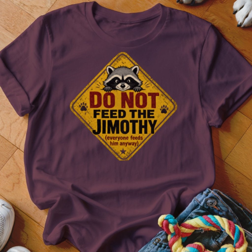 DO NOT FEED THE JIMOTHY Shirt - The Pawsitive Initiative