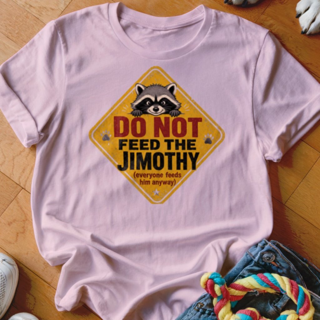 DO NOT FEED THE JIMOTHY Shirt - The Pawsitive Initiative