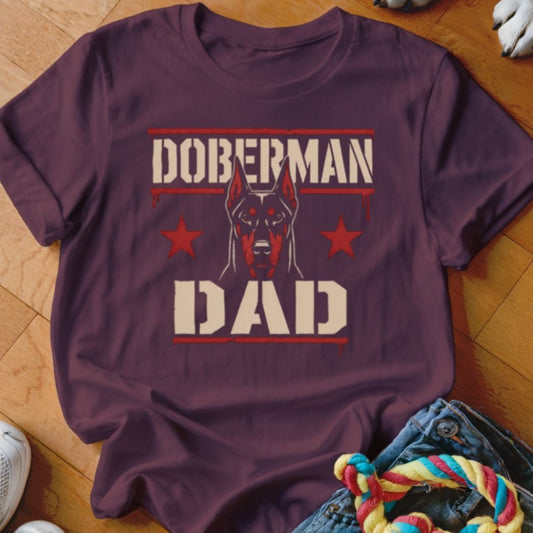 Doberman Dad Shirt - The Pawsitive Initiative