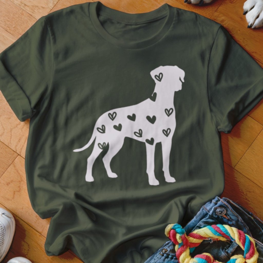 Doberman Hearts Shirt - The Pawsitive Initiative