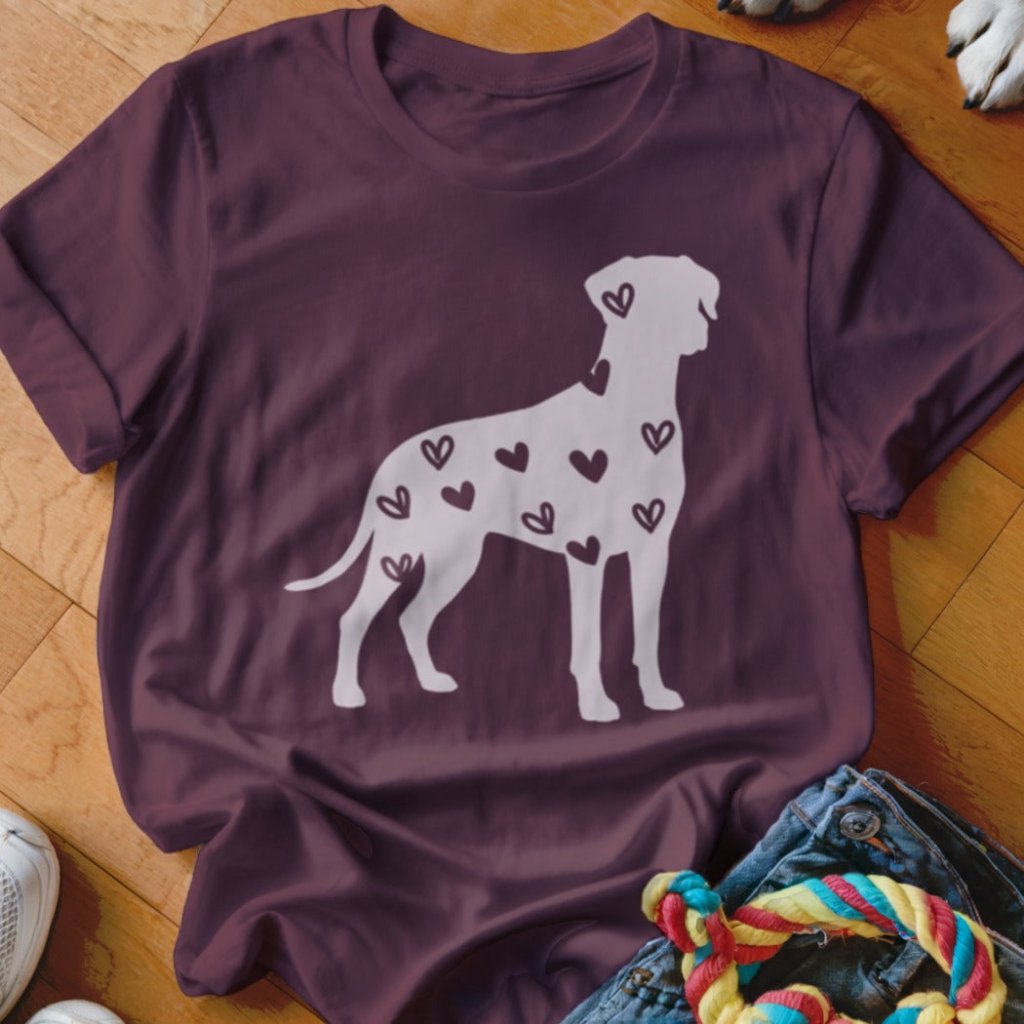 Doberman Hearts Shirt - The Pawsitive Initiative
